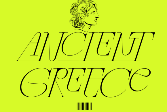 Ancient Greece Font for Elegant Branding