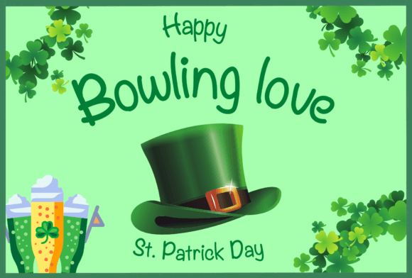 Bowling Love Font for Creative Makers