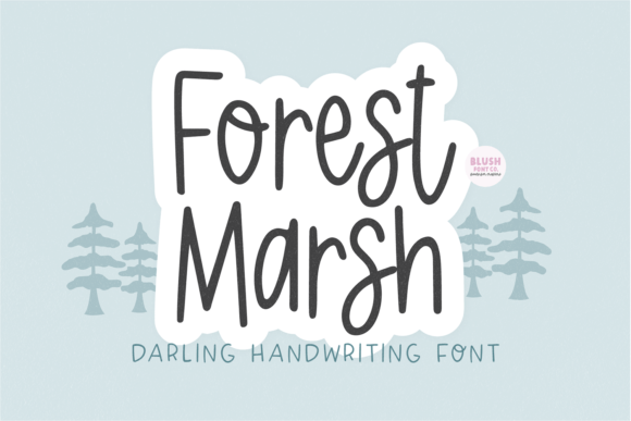 Forest Marsh Font for Creative Campaigns