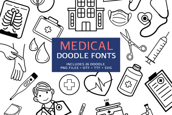 Medical Doodle: The Fun Typeface for Clear Campaigns