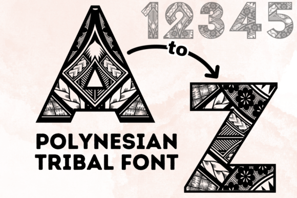 Polynesian Tribal Font