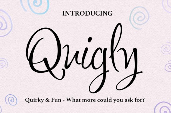 Quigley Font for Web Design