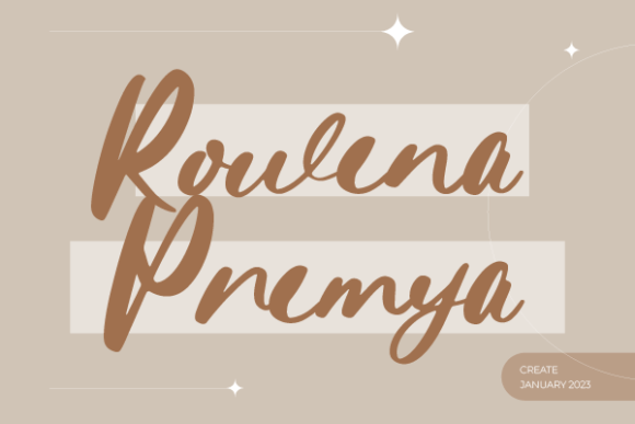 Rowena Premya Font Download