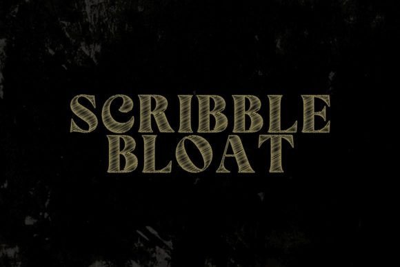 Scribble Bloat Font