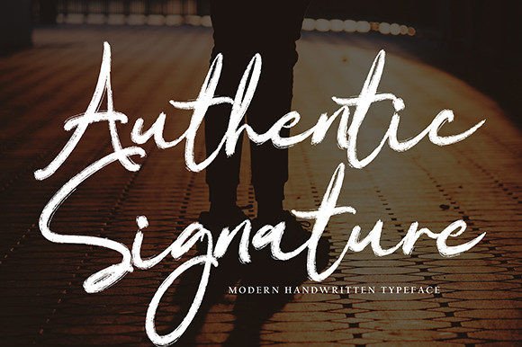 Signature Authentic: A Modern Handwritten Font for Makers