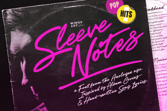 Sleeve Notes Font Review