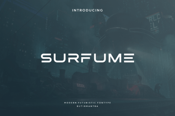Surfume: A Futuristic Font for Creative Makers