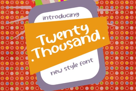 Twenty Thousand Font: Elegant Script for Digital Design