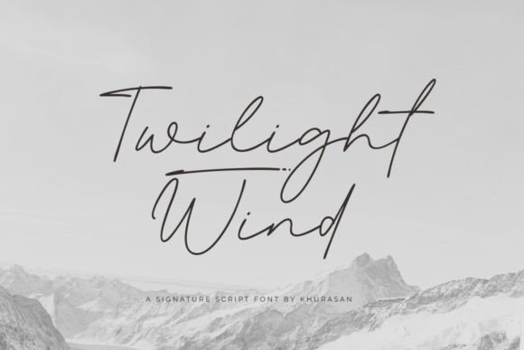 Twilight Wind Font Review