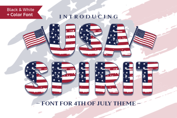 Usa Spirit Font for Bold Branding