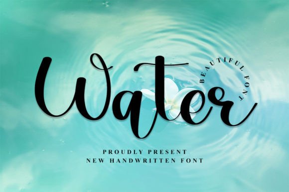 Water Font: Elevating Web Design with Elegant Script